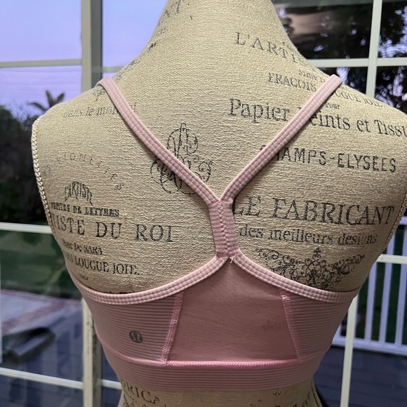 Lululemon Athletica Pink Sports Bra - Picture 6 of 9